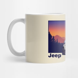 Jeep Rubicon In Mount Mug